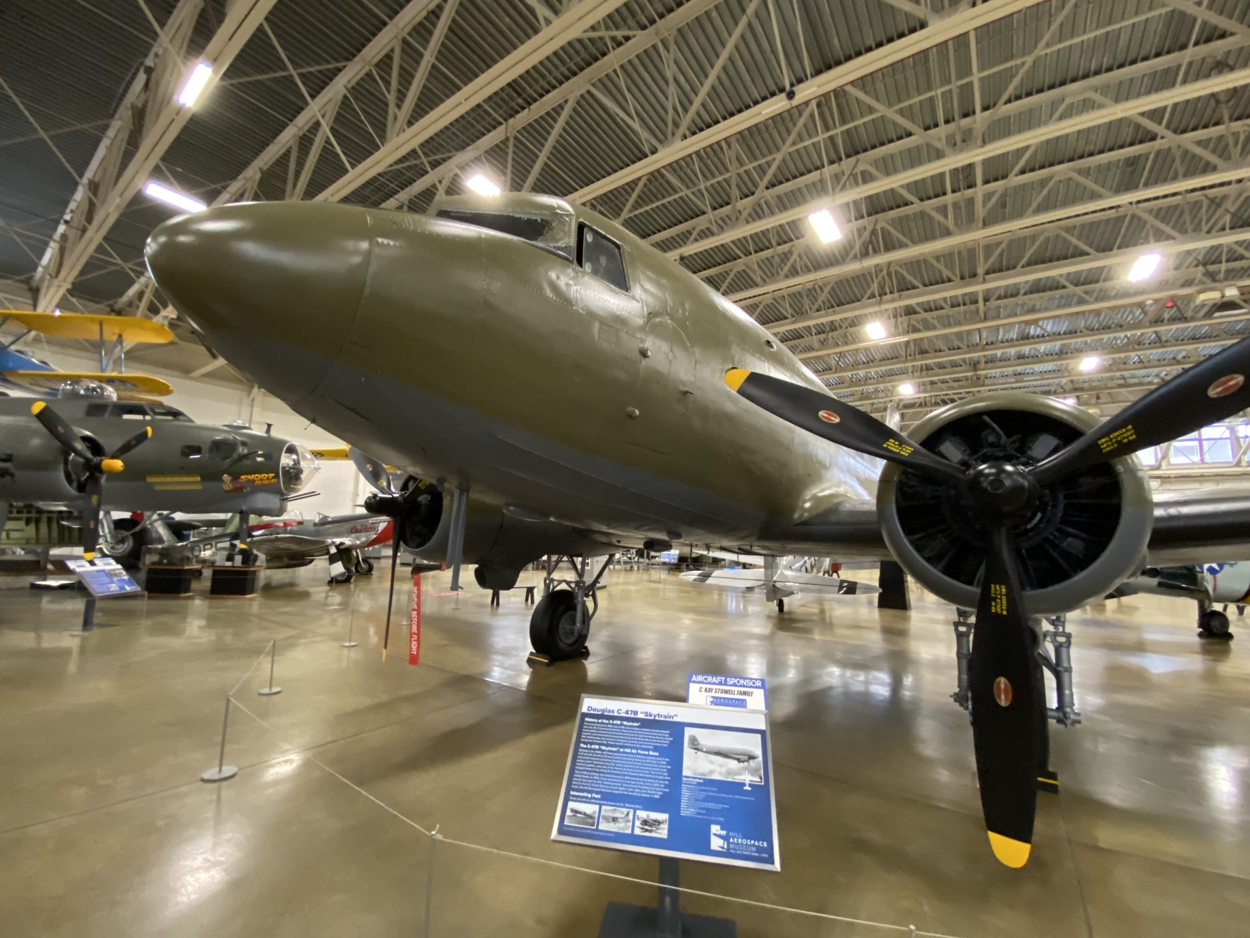 Douglas C 47 Skytrain Hill Aerospace Museum
