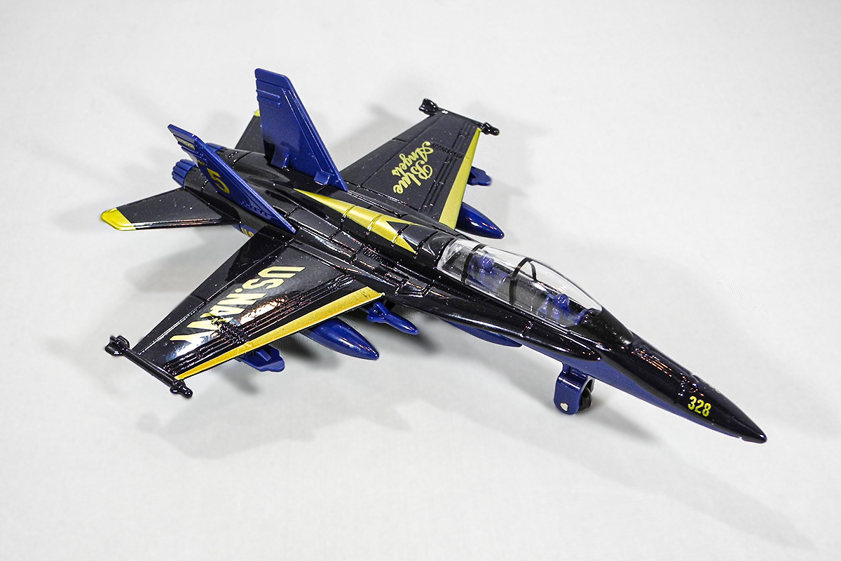 F18 Blue Angel Die Cast Pull Back Hill Aerospace Museum